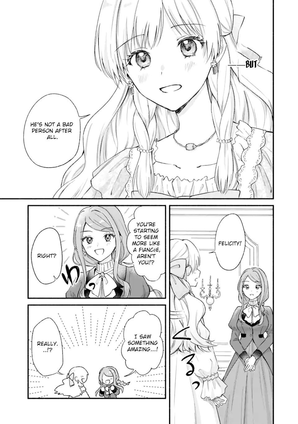 You Don’t Have to Do Anything,” Says My Overprotective Fiancé Chapter 2 - . Page 35